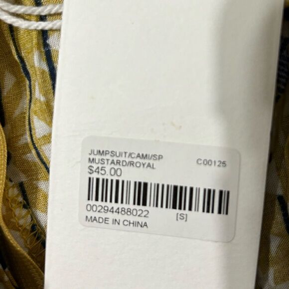 ANTHROPOLOGIE Lulumari Aztec jumpsuit NWT - Picture 9 of 9